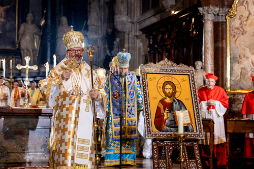 byzantinisches Pontifikalamt Stephansdom