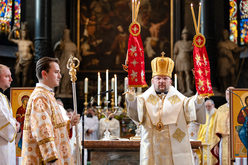 Priesterweihe Byzantinischer Ritus im Stephansdom / Erzdiözese Wien/ Schönlaub