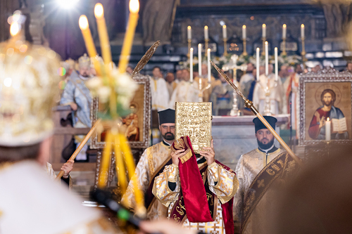 byzantinisches Pontifikalamt Stephansdom