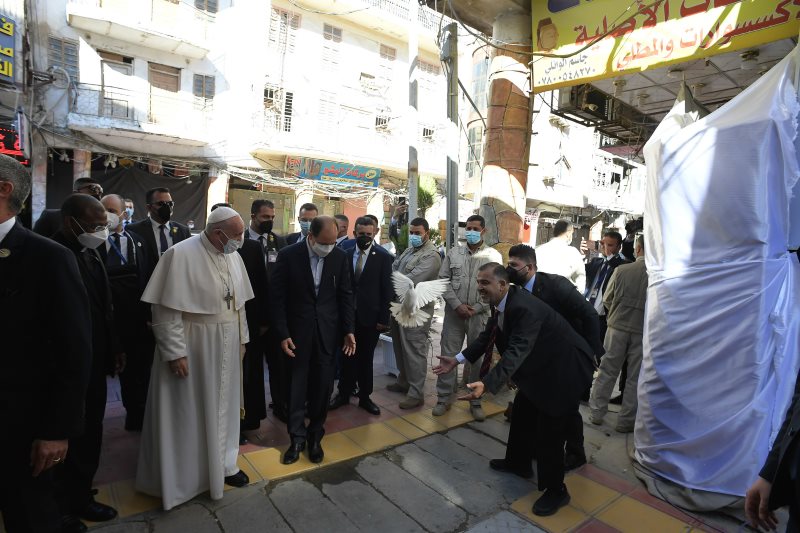 Papst Franziskus im Irak