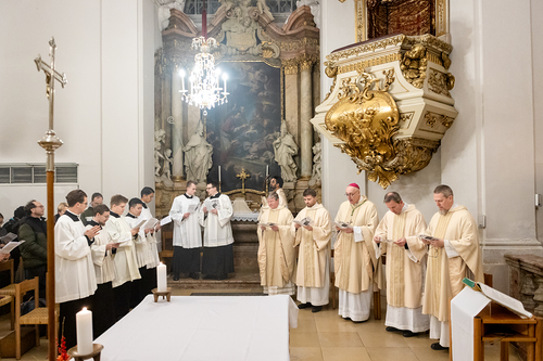 Feier der Beauftragung im Wiener Priesterseminar / Erzdiözese Wien/ Schönlaub, Stephan Schönlaub
