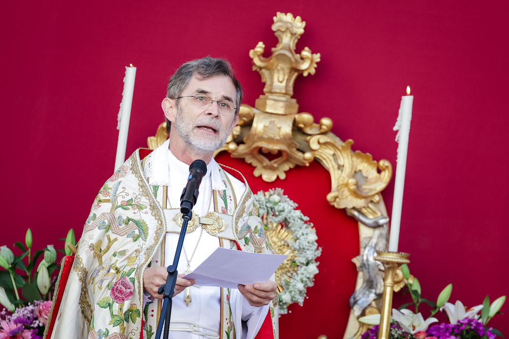 Predigt von Erzbischof Josef Grünwidl zu Fronleichnam, 4. Juni 2026. / Erzdiözese Wien/Schönlaub Predigt von Erzbischof Josef Grünwidl zu Fronleichnam, 4. Juni 2026.
