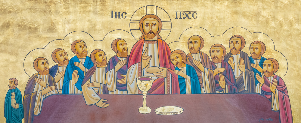 Letztes Abendmahl/Wien, Koptische Kirche der heiligen Jungfrau von Zeitoun