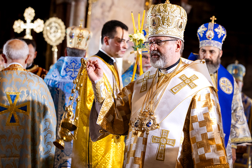 byzantinisches Pontifikalamt Stephansdom