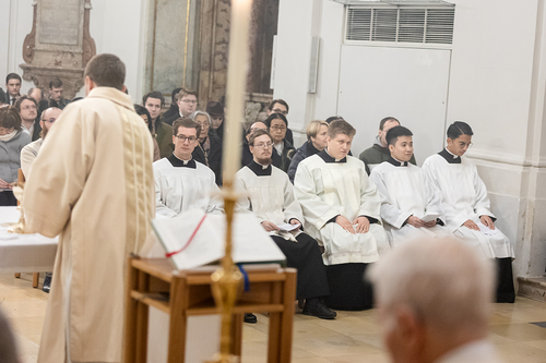 Feier der Beauftragung im Wiener Priesterseminar / Erzdiözese Wien/ Schönlaub, Stephan Schönlaub