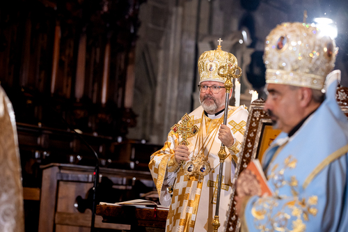 byzantinisches Pontifikalamt Stephansdom