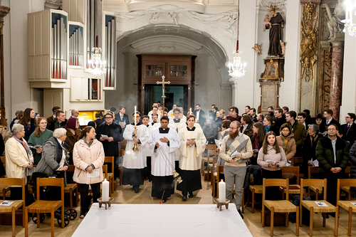 Feier der Beauftragung im Wiener Priesterseminar / Erzdiözese Wien/ Schönlaub, Stephan Schönlaub