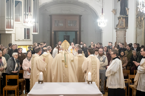 Feier der Beauftragung im Wiener Priesterseminar / Erzdiözese Wien/ Schönlaub, Stephan Schönlaub