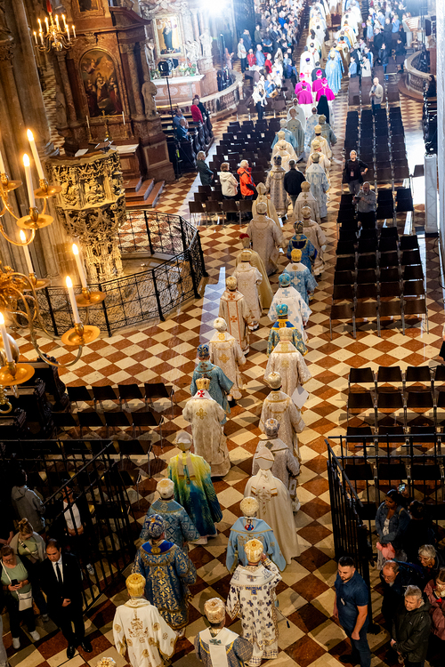 byzantinisches Pontifikalamt Stephansdom