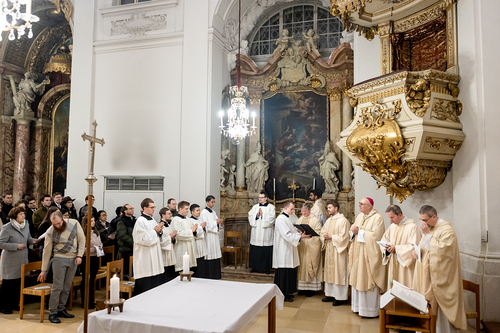 Feier der Beauftragung im Wiener Priesterseminar / Erzdiözese Wien/ Schönlaub, Stephan Schönlaub