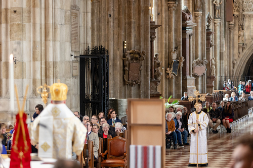 Priesterweihe Byzantinischer Ritus im Stephansdom / Erzdiözese Wien/ Schönlaub