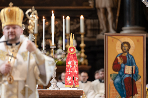 Priesterweihe Byzantinischer Ritus im Stephansdom / Erzdiözese Wien/ Schönlaub