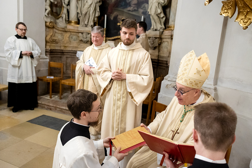 Feier der Beauftragung im Wiener Priesterseminar / Erzdiözese Wien/ Schönlaub, Stephan Schönlaub